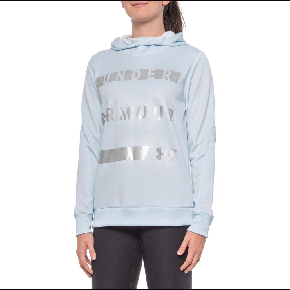 New Under Armour Synthetic Fleece Pullover Hoodie